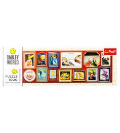 Puzzle Trefl Panorama SmileyWorld Galería de 1000 P