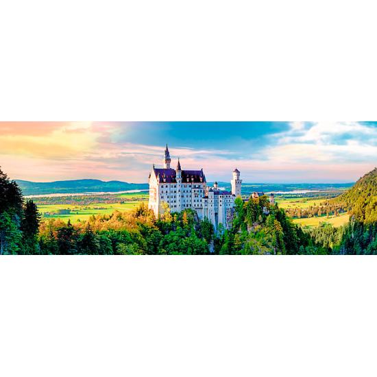 Puzzle Trefl Castelo Panorâmico do Rei Louco de 1000 Peças