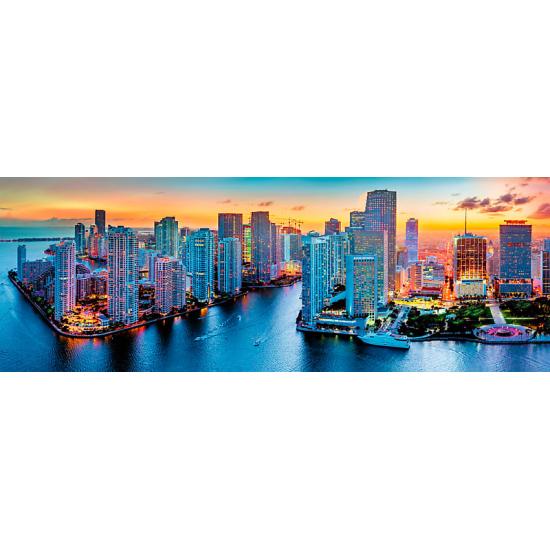 Puzzle Trefl panorâmico de Miami de 1000 peças
