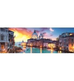 Puzzle Trefl Panorâmico Grand Canal, Veneza de1000 peças