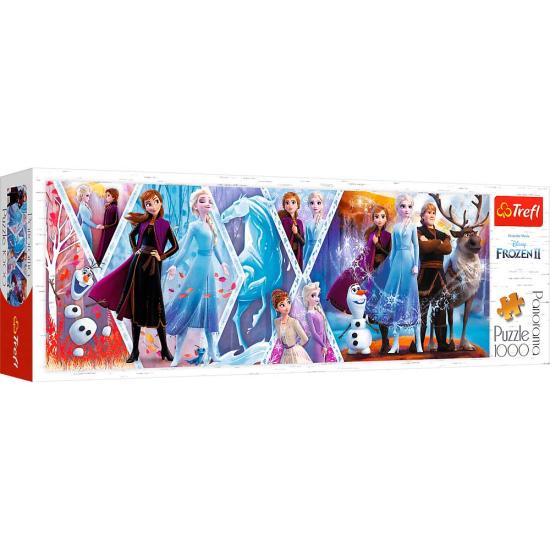 Puzzle Trefl Panorâmico Frozen 2 de 1.000 peças