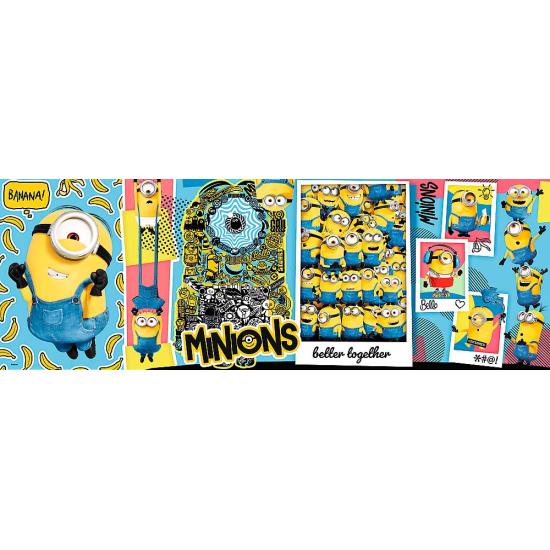 Puzzle Trefl Panorâmico Minions 1000 Peças Puzzle Trefl Panorâmico Minions 1000 Peças