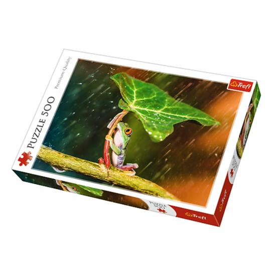 Puzzle Trefl Guarda-chuva Verde 500 Peças Puzzle Trefl Guarda-chuva Verde 500 Peças