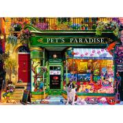 Puzzle Trefl Paraíso dos animais de estimação 1000 Peças