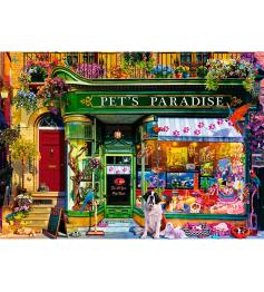 Puzzle Trefl Paraíso dos animais de estimação 1000 Peças