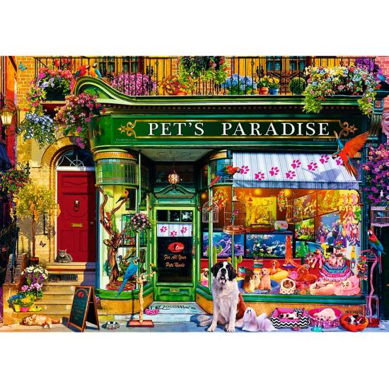 Puzzle Trefl Paraíso dos animais de estimação 1000 Peças Puzzle Trefl Paraíso dos animais de estimação 1000 Peças
