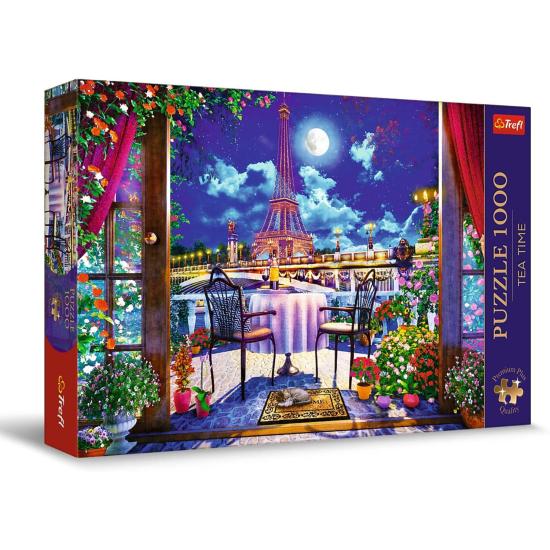 Puzzle Trefl Paris ao Luar 1000 Peças