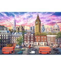 Puzzle Trefl Andando por Londres de 4000 peças