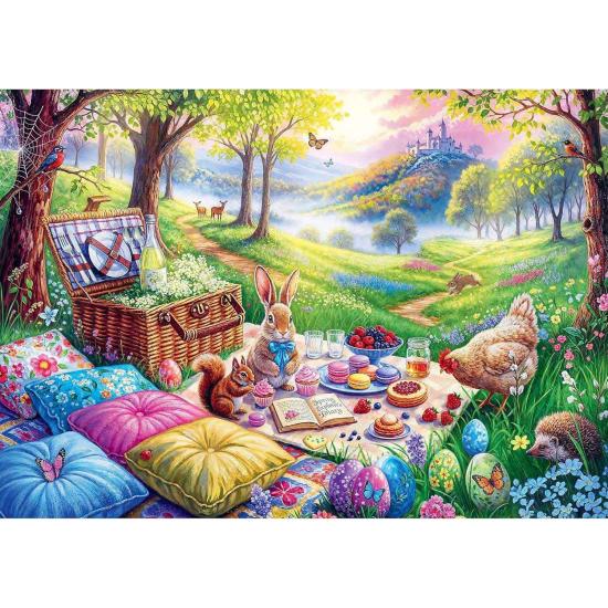 Puzzle Trefl Piquenique no Prado 1000 Peças