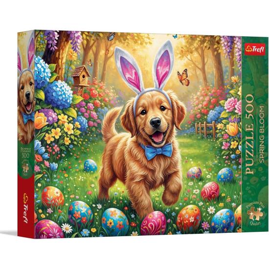 Puzzle Trefl Cão de Páscoa de 500 Peças