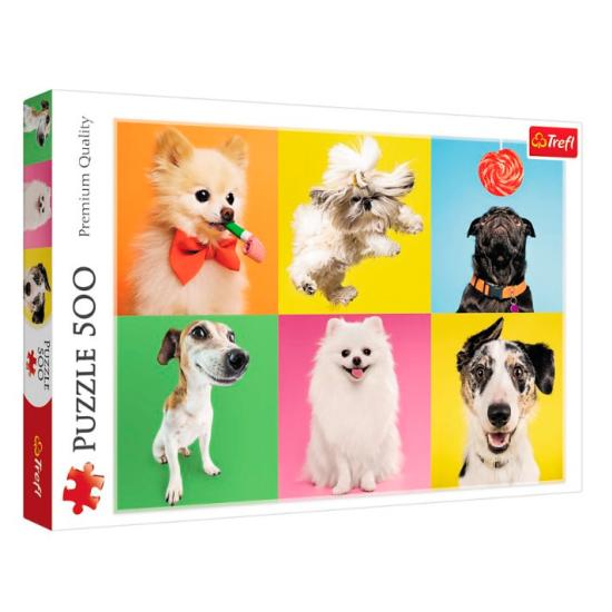 Puzzle Trefl Cachorrinhos 500 peças