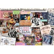 Puzzle Trefl Página de Calendário de Friends de 1500 Peças