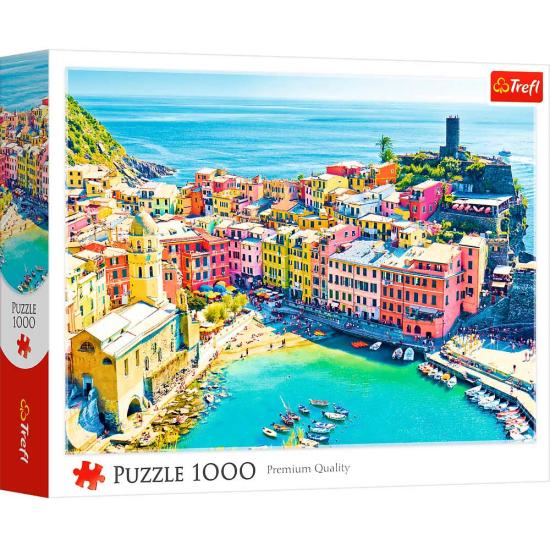 Puzzle Trefl Cidade Pitoresca De Vernazza, Itália 1000 Peças