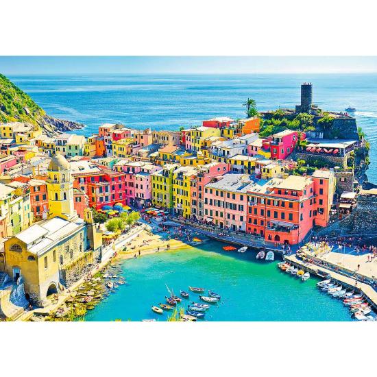 Puzzle Trefl Cidade Pitoresca De Vernazza, Itália 1000 Peças