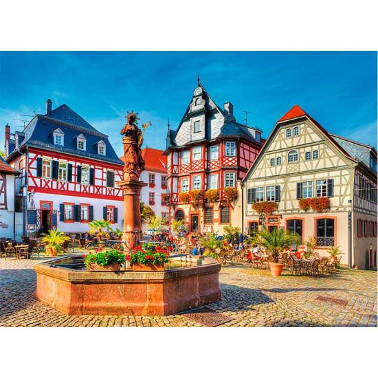 Trefl Puzzle Market Square, Heppenheim Alemanha 3.000 peças
