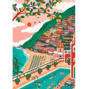 Puzzle Trefl Positano, Itália 1000 Peças