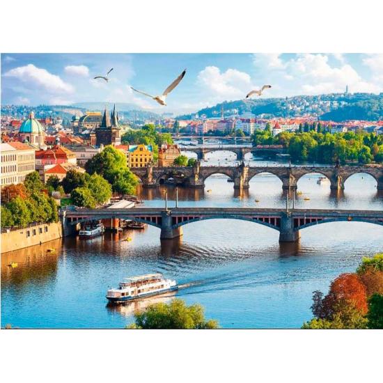 Puzzle Trefl Praga, República Tcheca de 500 peças