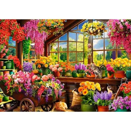 Puzzle Trefl Preparativos para a primavera 1000 Peças