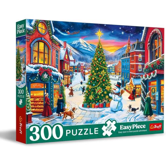 Puzzle Trefl Aldeia de Natal XXL de 300 Peças