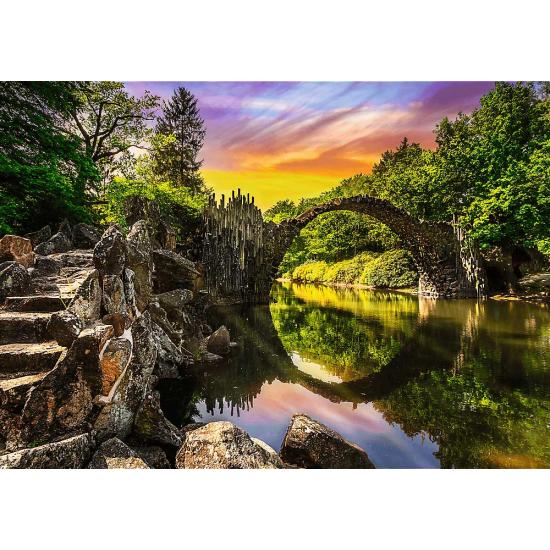 Puzzle Trefl Ponte Rakotz Em Kromlau, Alemanha de 1000 Peças