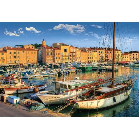 Puzzle Trefl Velho Porto de Saint Tropez 1500 Peças