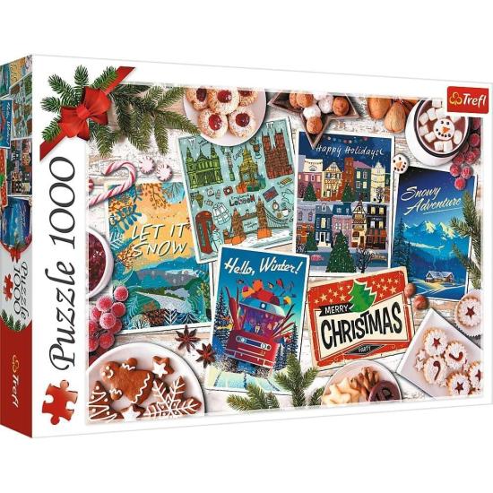 Puzzle Trefl Memórias de Inverno de 1000 Peças