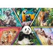 Puzzle Trefl Reino Animal de 1000 Peças