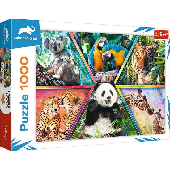 Puzzle Trefl Reino Animal de 1000 Peças