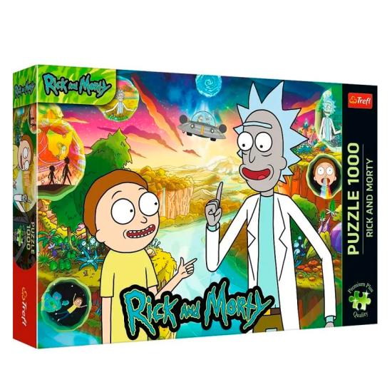 Puzzle Trefl Rick E Morty 1000 Peças