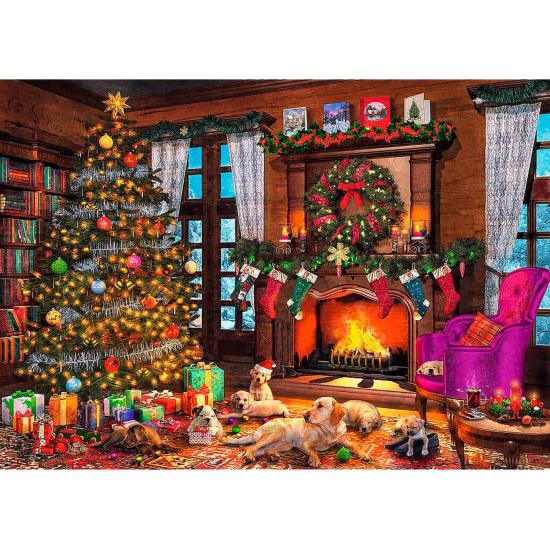 Puzzle Trefl O Natal está Chegando de 1000 Peças