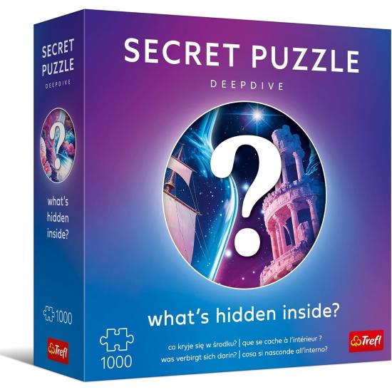 Puzzle Trefl Secret Puzzle Deepdive 1000 Peças