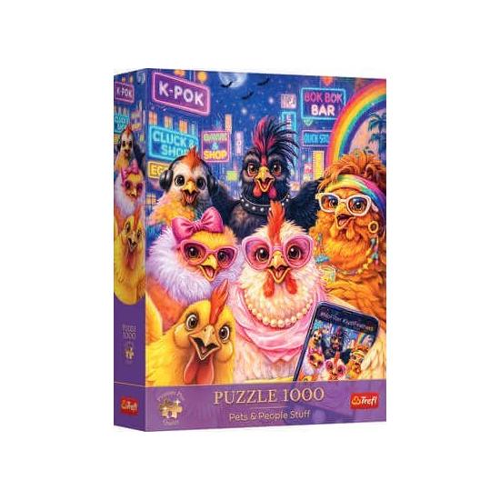 Puzzle Trefl Selfie De Galinha de 1000 Peças