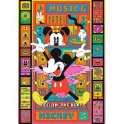 Puzzle Trefl Sentindo A Batida Com O Mickey Mouse 1000 Pçs