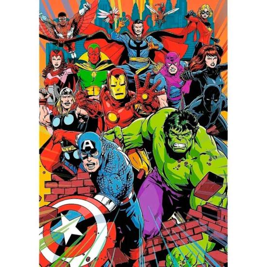 Puzzle Trefl Marvel Heroes 1000 Peça