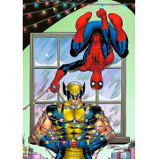 Puzzle Trefl Homem-Aranha E Wolverine Natal de 1000 Peças