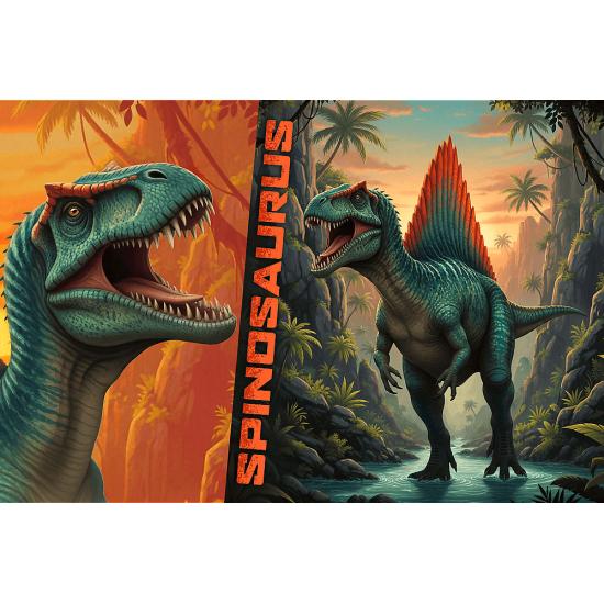 Puzzle Trefl Espinossauro XXL de 100 Peças
