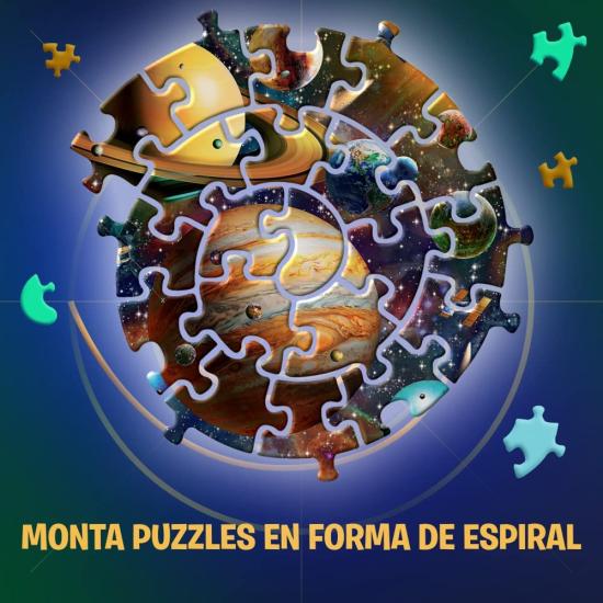 Puzzle Trefl Spiral Sistema Solar de 1000 Peças