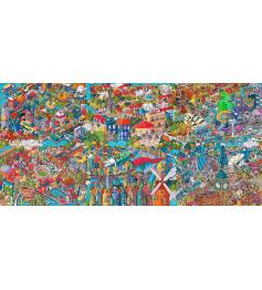 Puzzle Trefl Spy Guy – Procure E Encontre de 6000 Peças