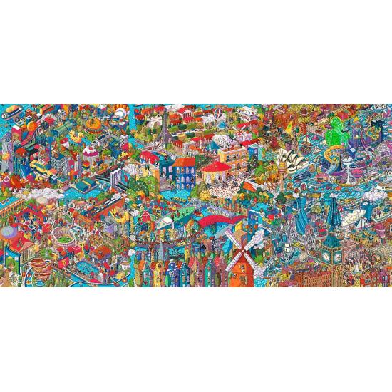 Puzzle Trefl Spy Guy – Procure E Encontre de 6000 Peças