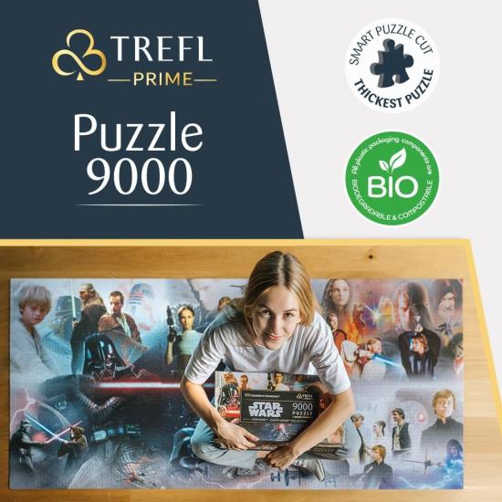 Puzzle Trefl Star Wars A História de Darth Vader de 9000 Pçs