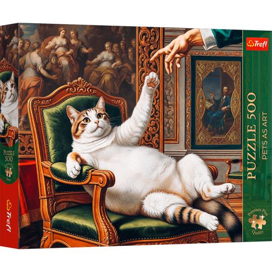 Puzzle Trefl Sua Majestade Fofinha 500 Peças