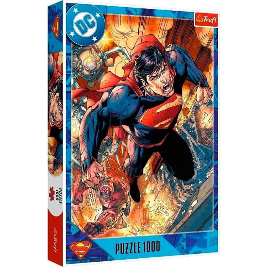 Puzzle Trefl Super-Homem em ação 1000 Peça