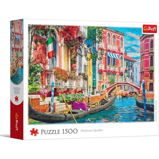 Puzzle Trefl Tarde de Verão em Veneza 1500 Peças