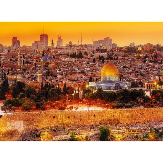 Puzzle Trefl Telhados de Jerusalém 3000 peças