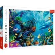 Puzzle Trefl Tesouro Escondido de 500 Peças