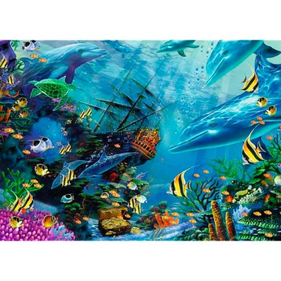 Puzzle Trefl Tesouro Escondido de 500 Peças