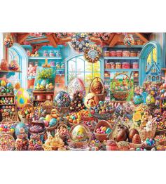 Puzzle Trefl Loja de Doces de Páscoa de 500 Peças