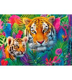 Puzzle Trefl Tigres Na Selva 500 Peças