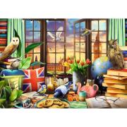 Puzzle Trefl Todas as coisas Britânicas 1000 Peças