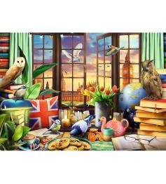 Puzzle Trefl Todas as coisas Britânicas 1000 Peças